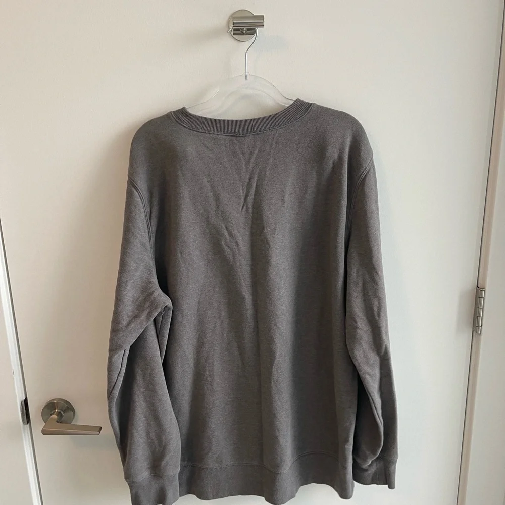 The North Face Gray Crewneck Sweatshirt
